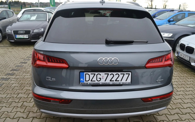 Audi Q5 cena 121900 przebieg: 63027, rok produkcji 2020 z Zgorzelec małe 154